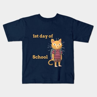 1st day at school Kids T-Shirt